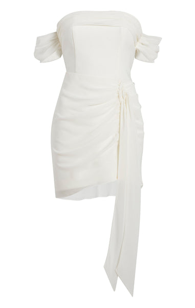 strapless open back dress Petal and Pup Women's Marlie Off Shoulder Mini Dress main image 1