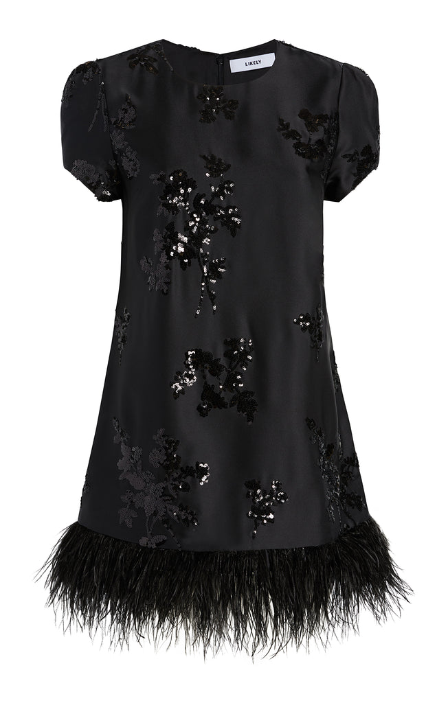 Optional title display Floral Sequin Marullo Dress