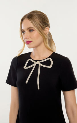 Jewel Bow Marullo Dress