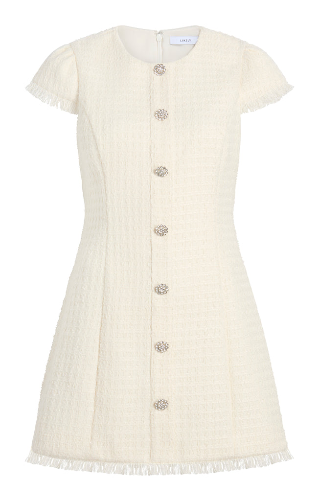 Optional title display Collarless Riello Dress