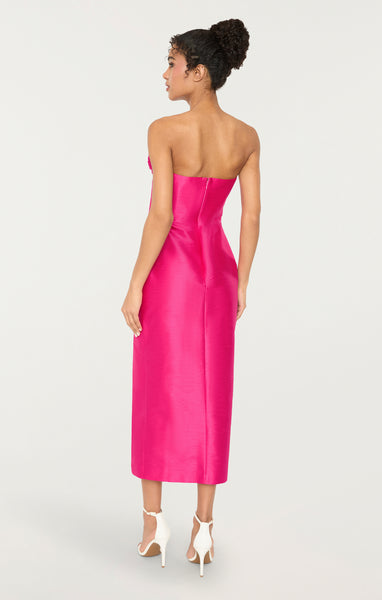 pink gwen dress The Gwen Dress in Pink Peony Print 16 / Pink Peony Print