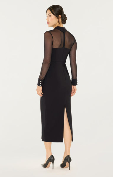 【るり】Acka sheer melt sleeve dress JAG6410_YD2809001LYB_OLEADRESS