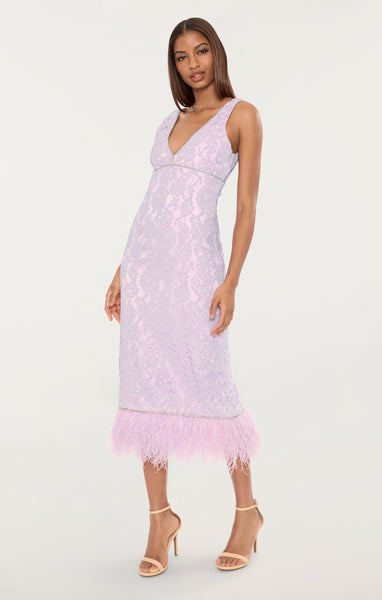 Whole race layered dress（ドレス）｜LE'RURE（リルアー）の