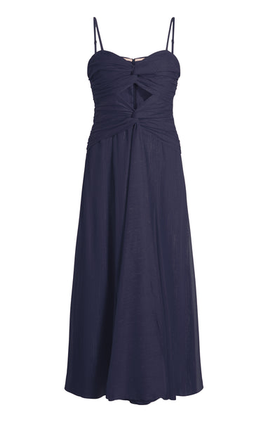 celianna plunging neckline midi dress Likely Clea Cut-out Midi-dress