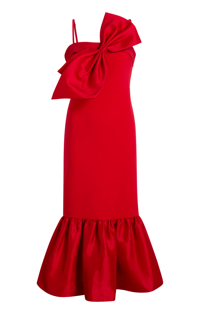 Optional title display Midi Patti Dress