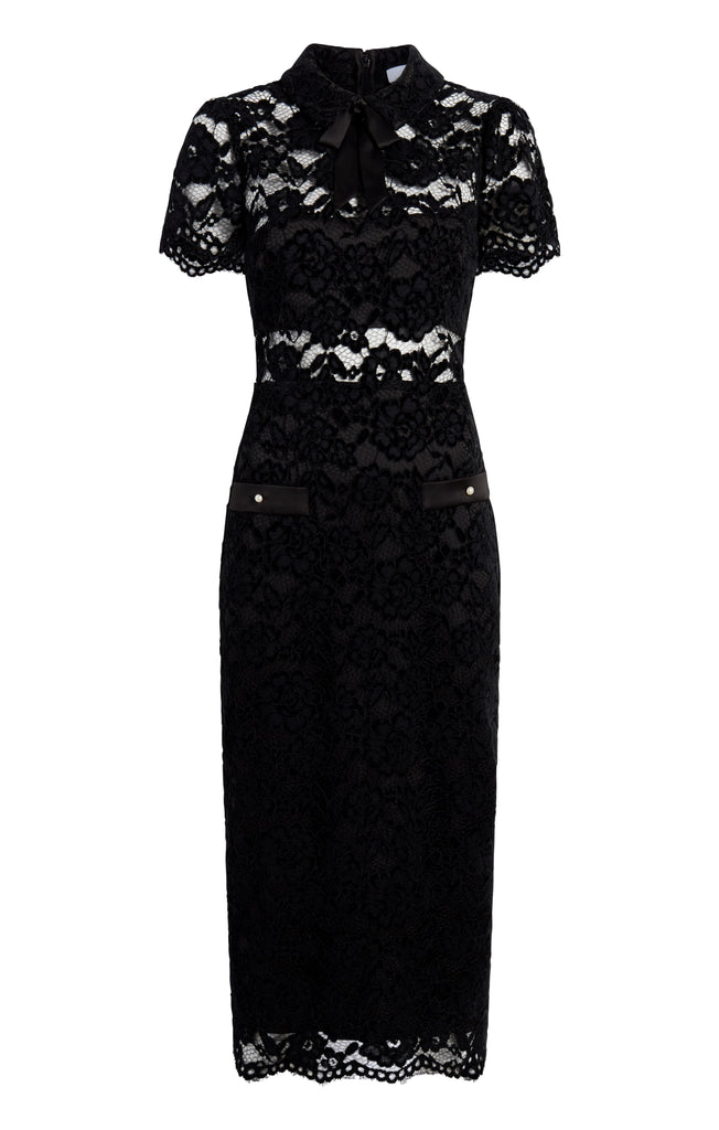 Optional title display Midi Randy Dress