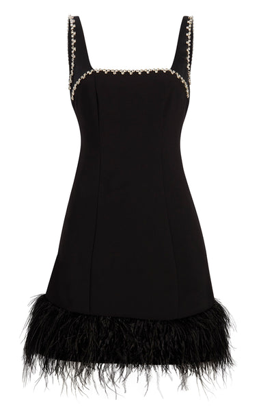 Georgie Mini Dress - Swirl Leo