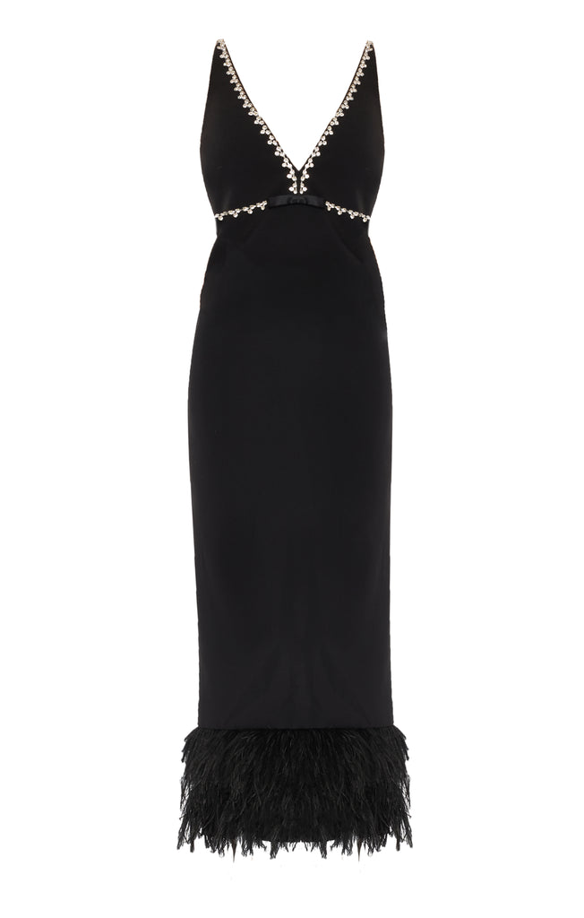 Optional title display Midi Nora Dress