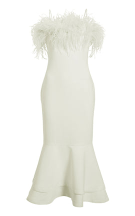 Feather Midi Aurora Dress