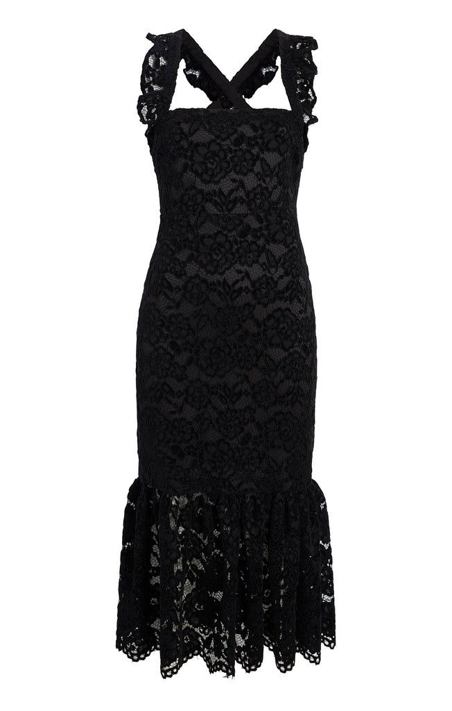 Optional title display Lace Hara Dress