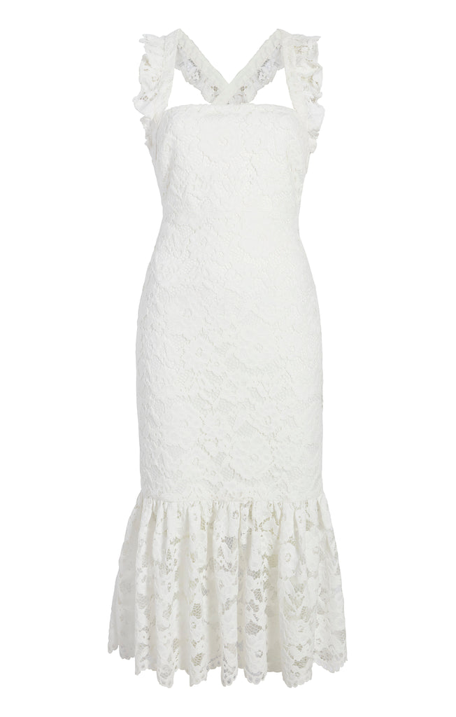 Optional title display Lace Hara Dress