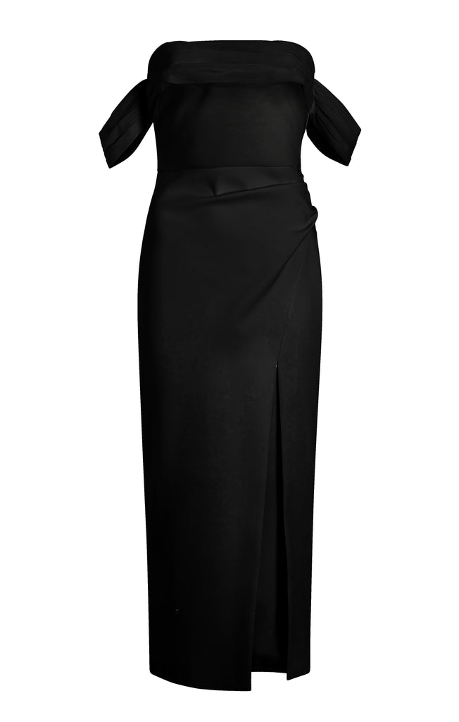 Optional title display Midi Paz Dress