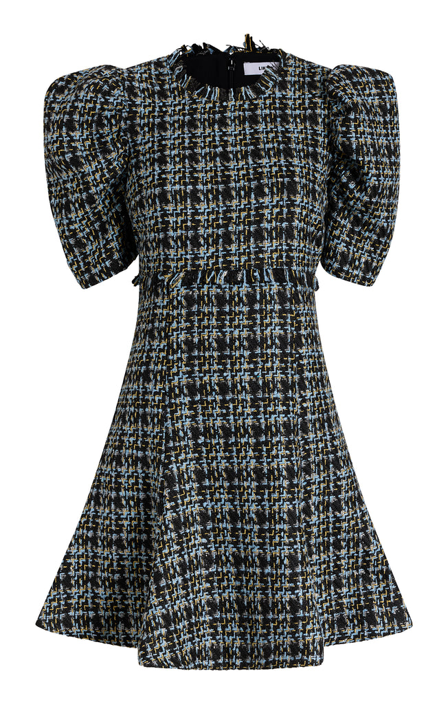 Optional title display Multi Tweed Alia Dress