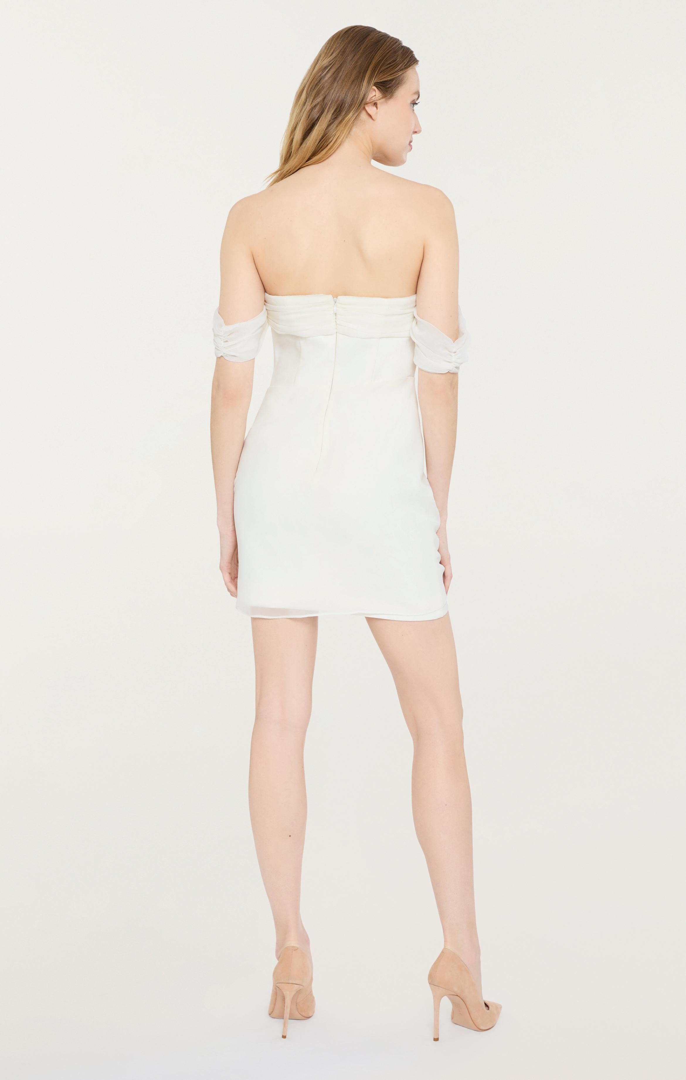 marley cotton mini dress Frankies Bikinis Marley Eclipse Cotton Eyelet Lace Mini Dress