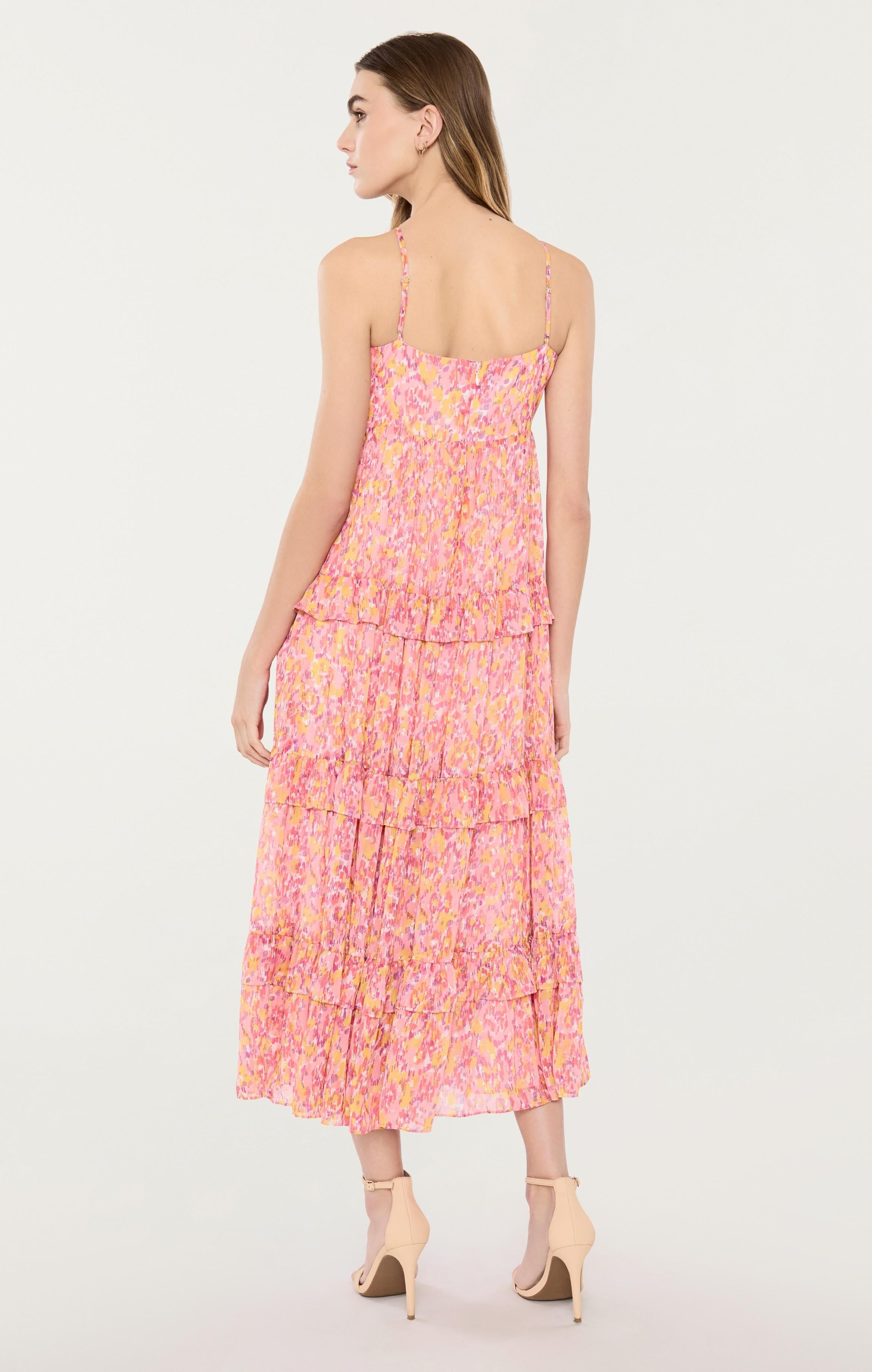 Likely Danielle Midi Dress, 2 / Red