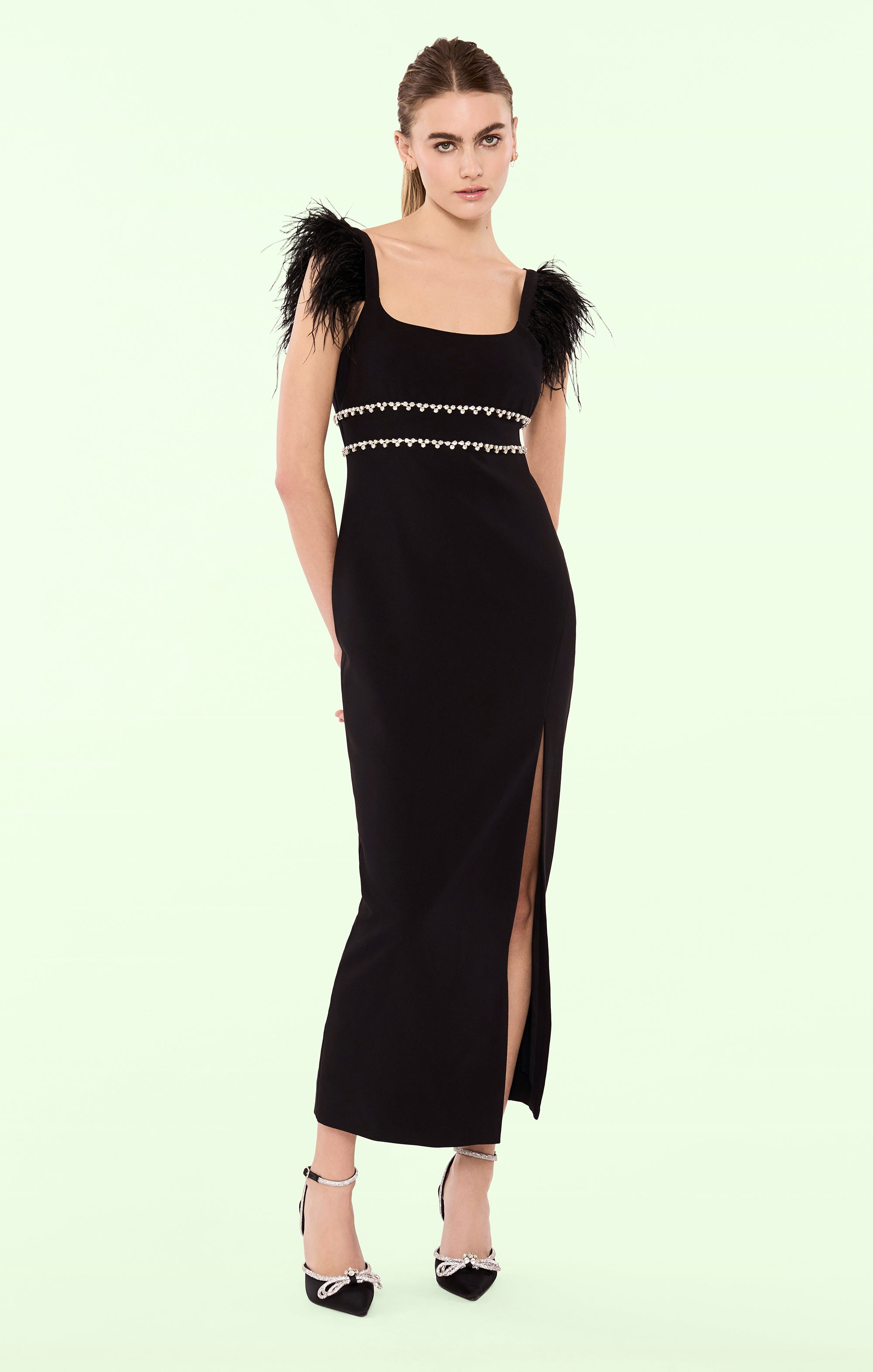 LIKELY Prima Midi Dress in Black at Nordstrom, Size 6