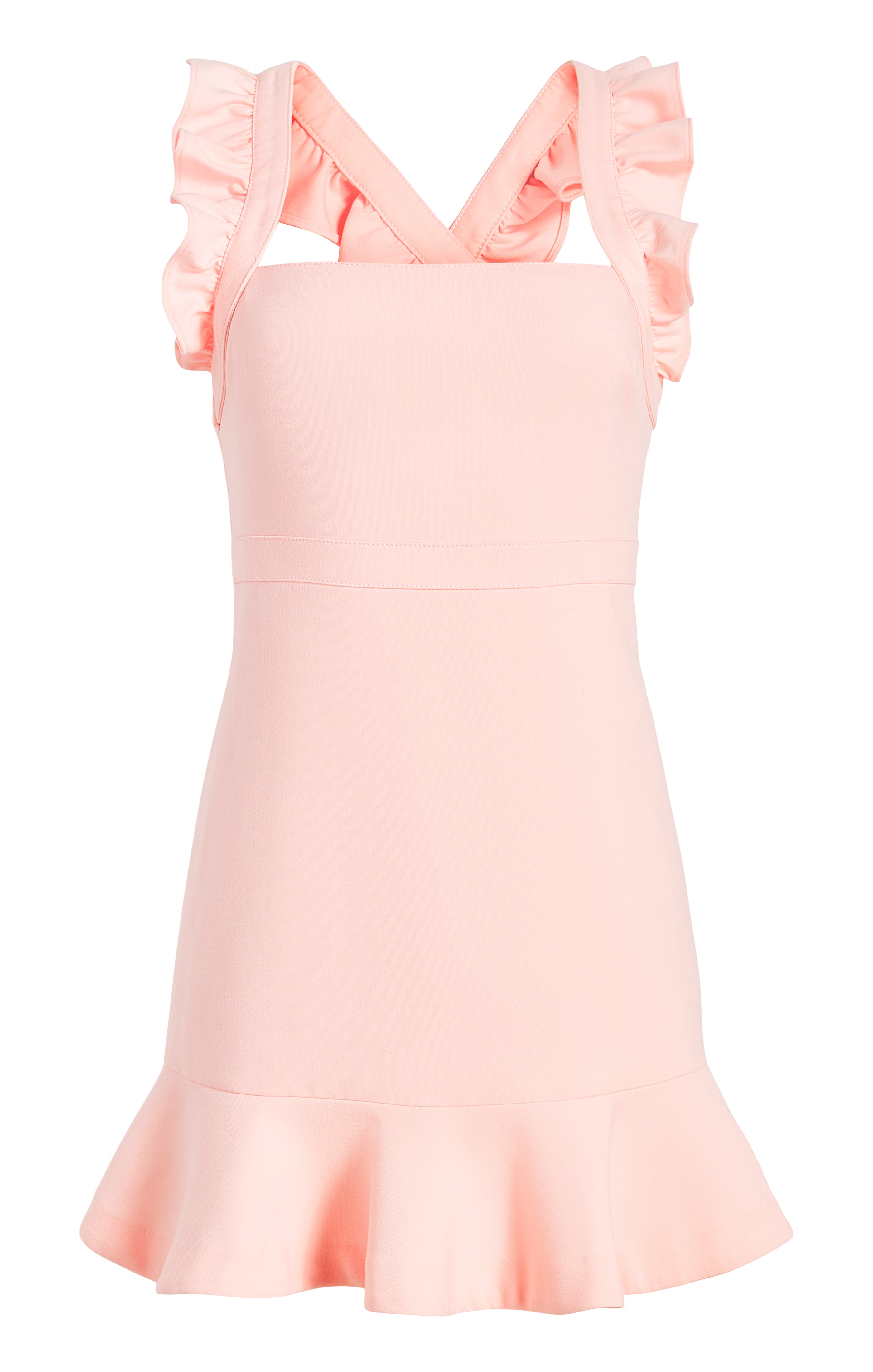 likely mini hara dress LIKELY Hara Sleeveless Ruffled Mini Dress 8B 1919