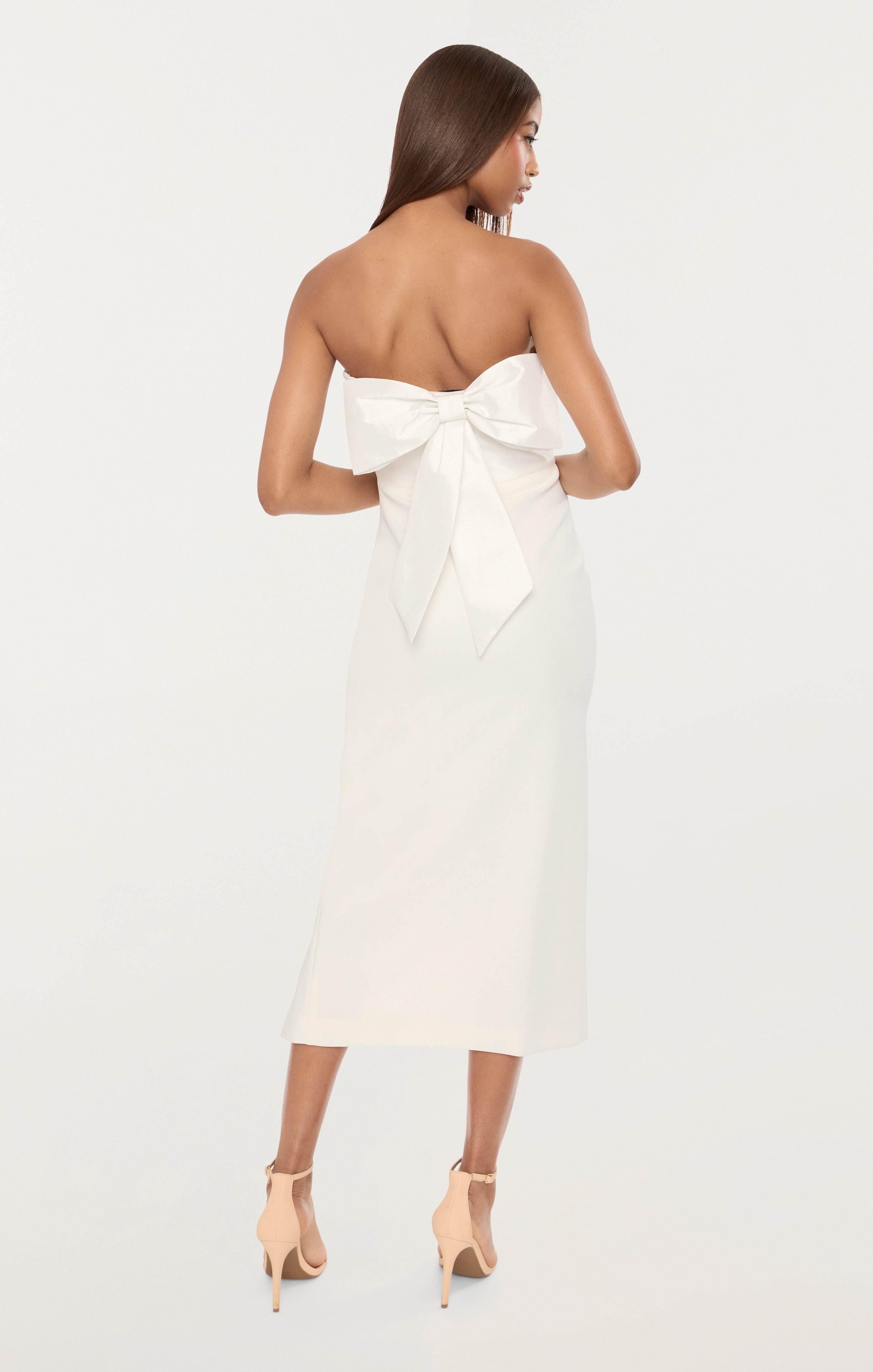 whit dress LIKELY Valerie Dress in White