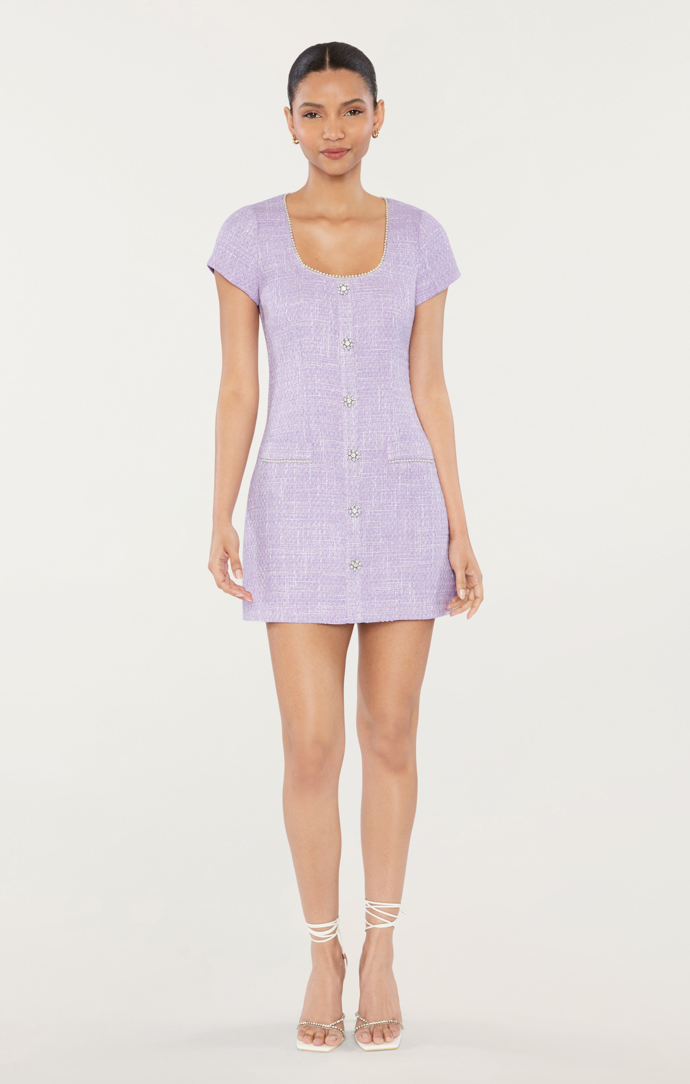 likely purple dress Likely Regan Midi Dress, 8 / Purple