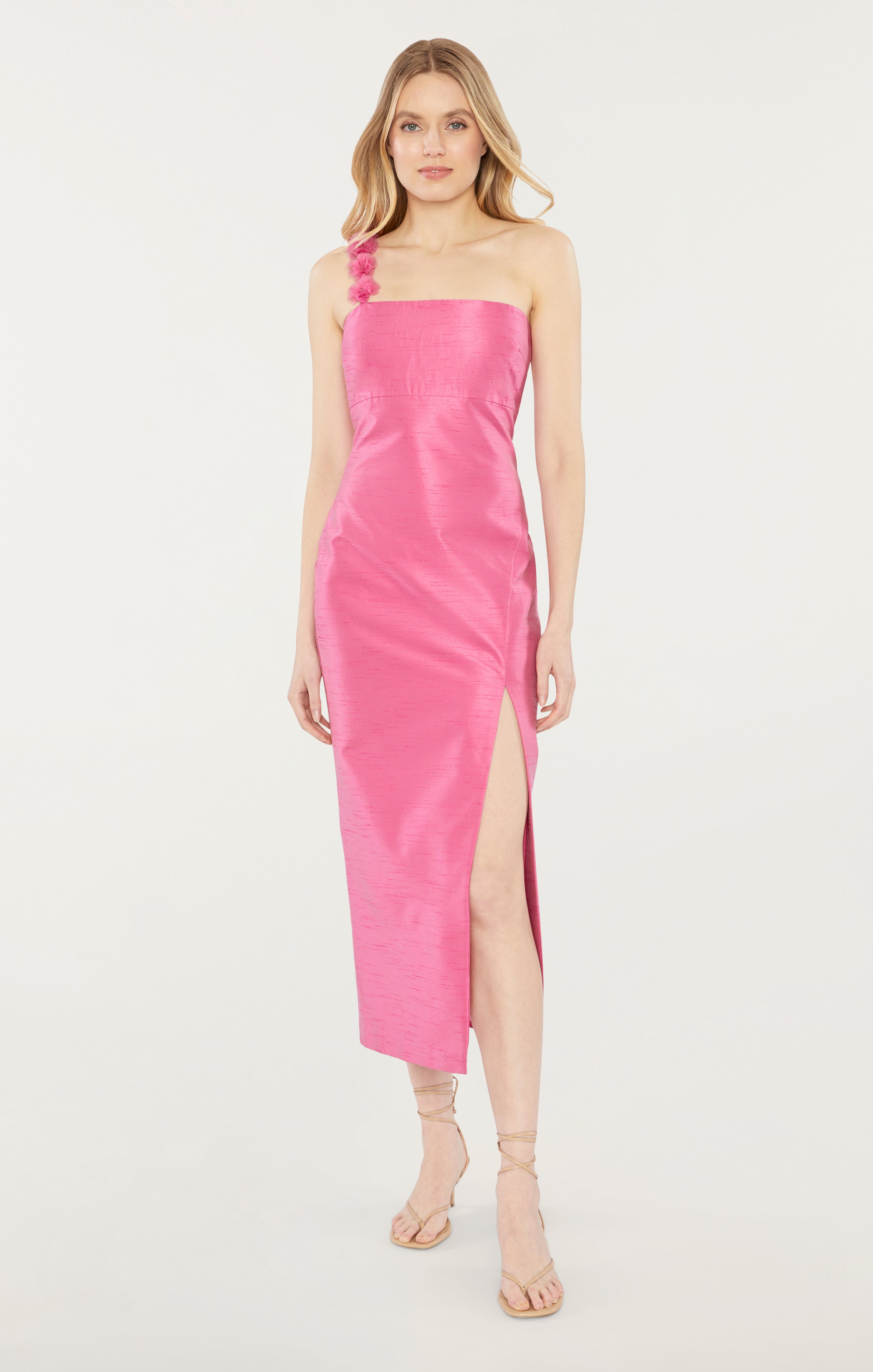 ash pink dress Forever With You Modest Dress in Ash Rose Medium