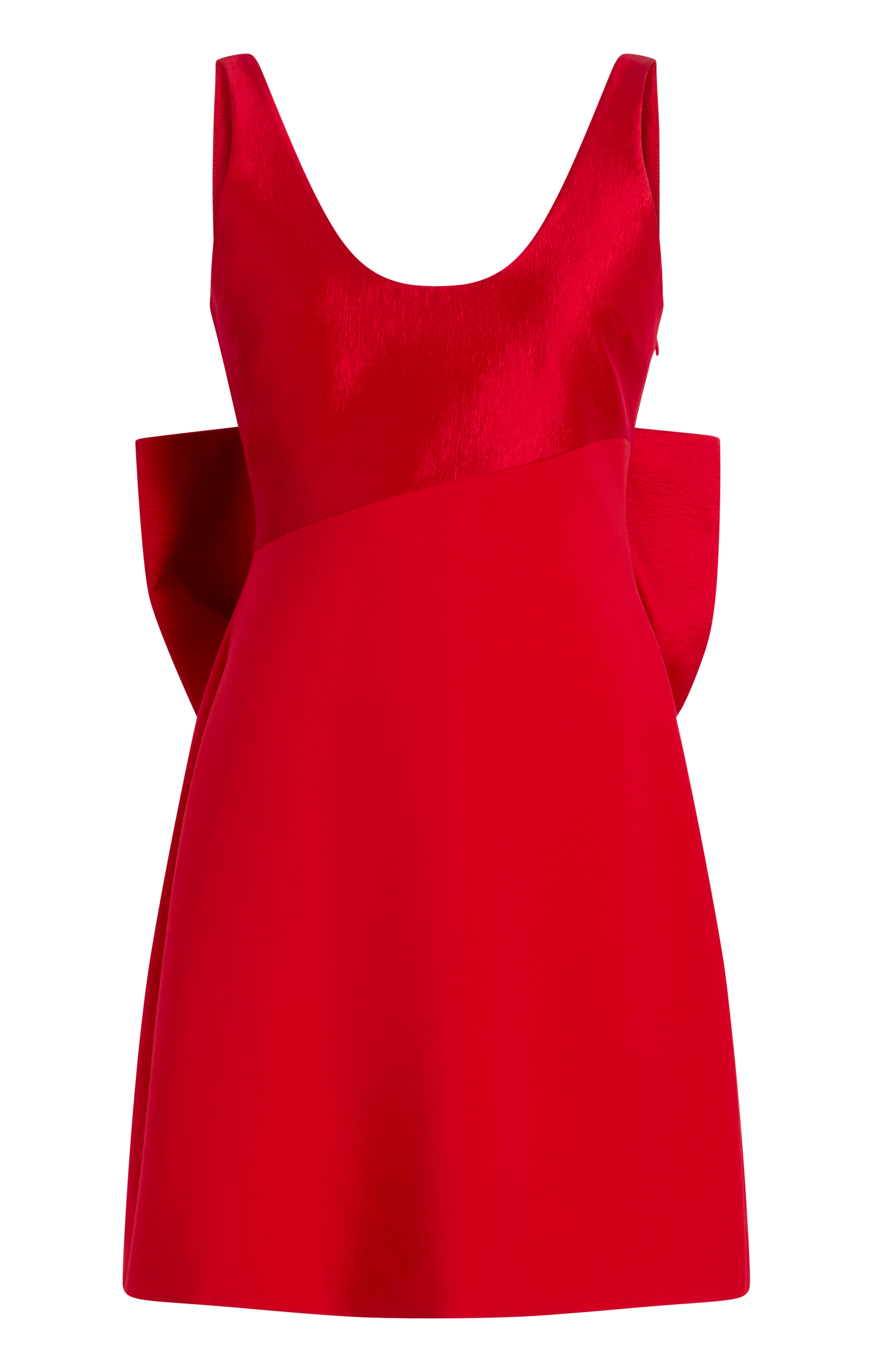 LIKELY Amalia Exaggerated Bow Mini Dress - Scarlet/Scarlet LIKELY Amalia Exaggerated Bow Mini Dress - Scarlet/Scarlet
