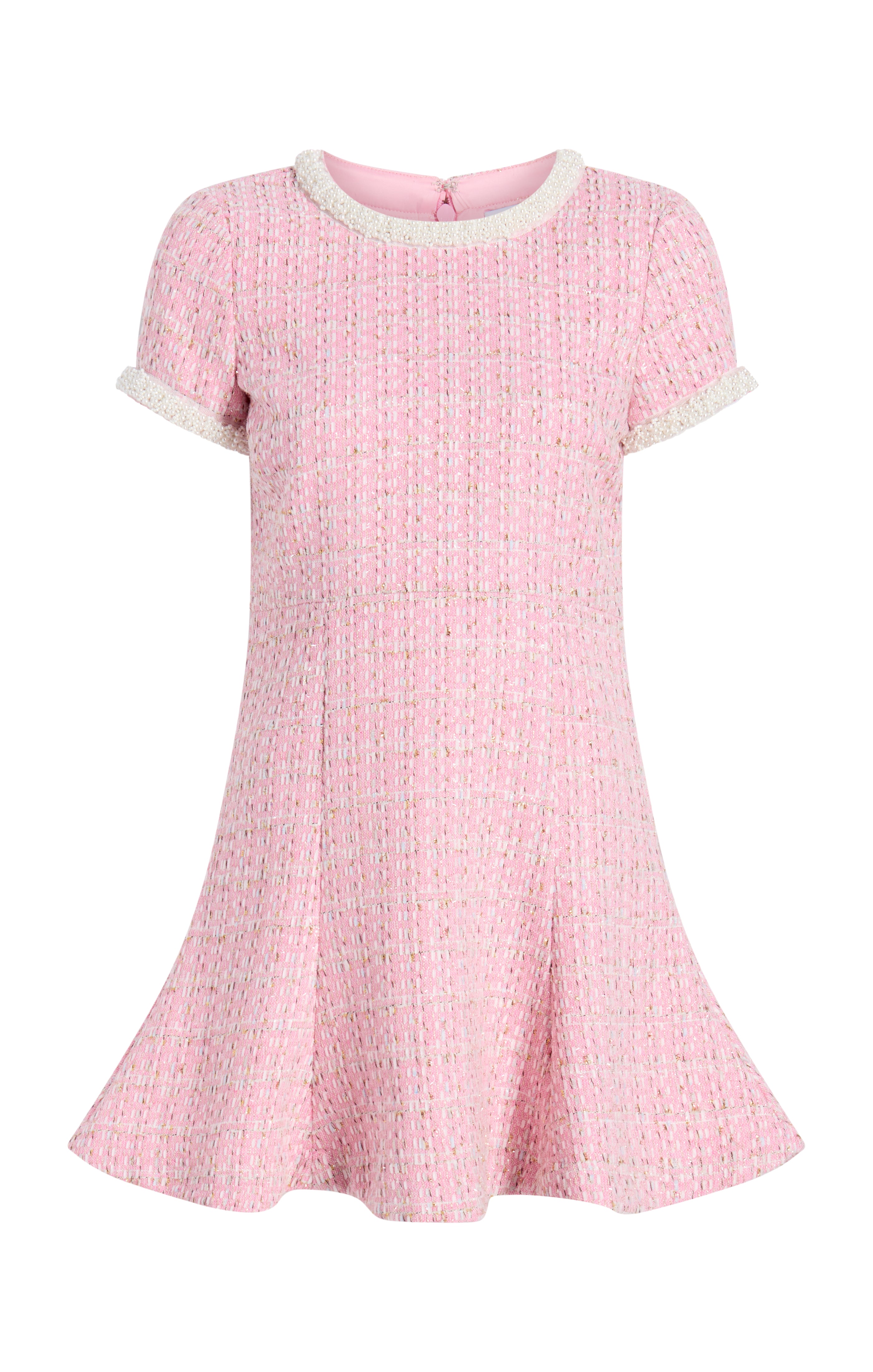 Likely Women's Brie Tweed Dress - Pink - Size 8 Likely Women's Brie Tweed Dress - Pink - Size 8
