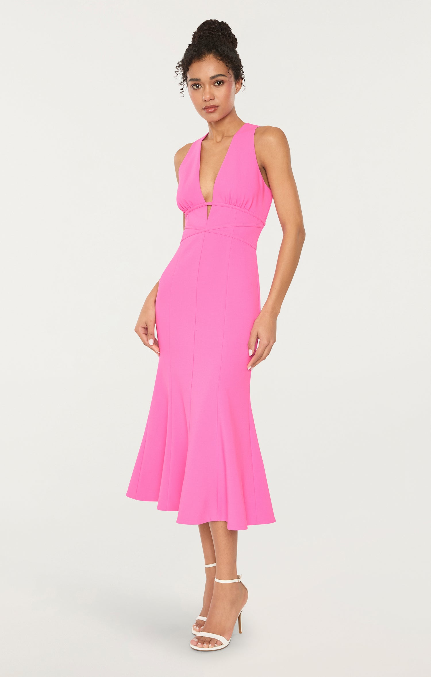 Likely Women's Rome Midi Dress - Pink - Size 6 - Pink Sugar Likely Women's Rome Midi Dress - Pink - Size 6 - Pink Sugar
