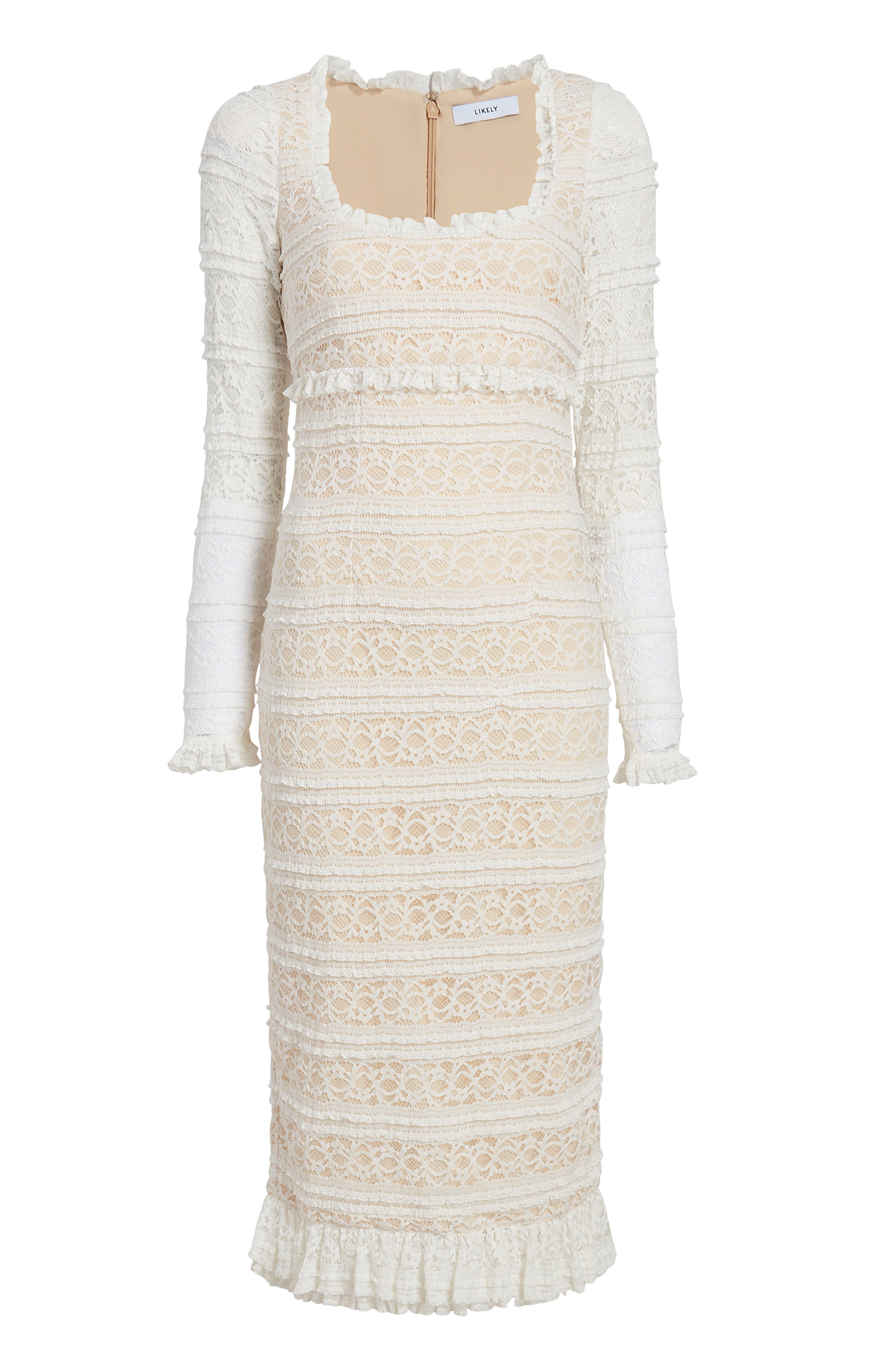 LIKELY Lidia Dress in White - Size 4 LIKELY Lidia Dress in White - Size 4