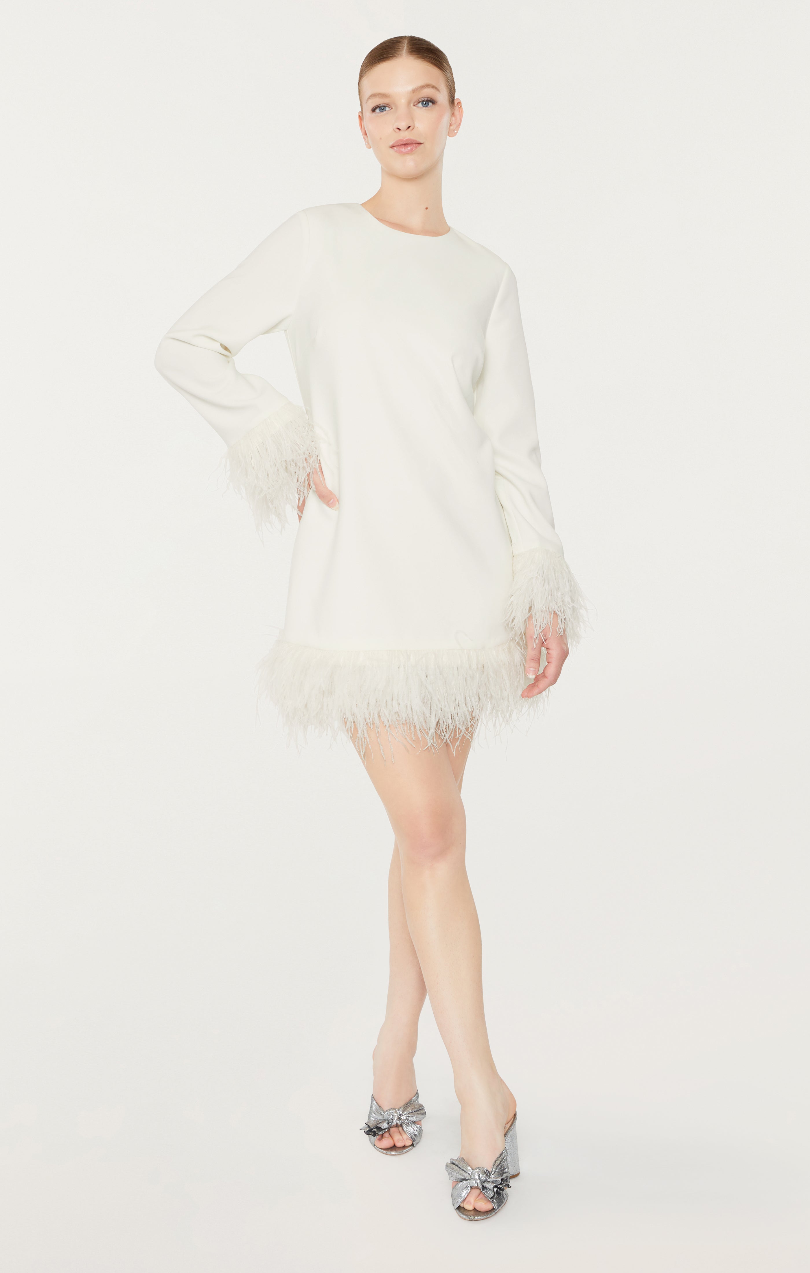 Likely Long Sleeve Marullo Dress | White | Size 8 | Shopbop Likely Long Sleeve Marullo Dress | White | Size 8 | Shopbop