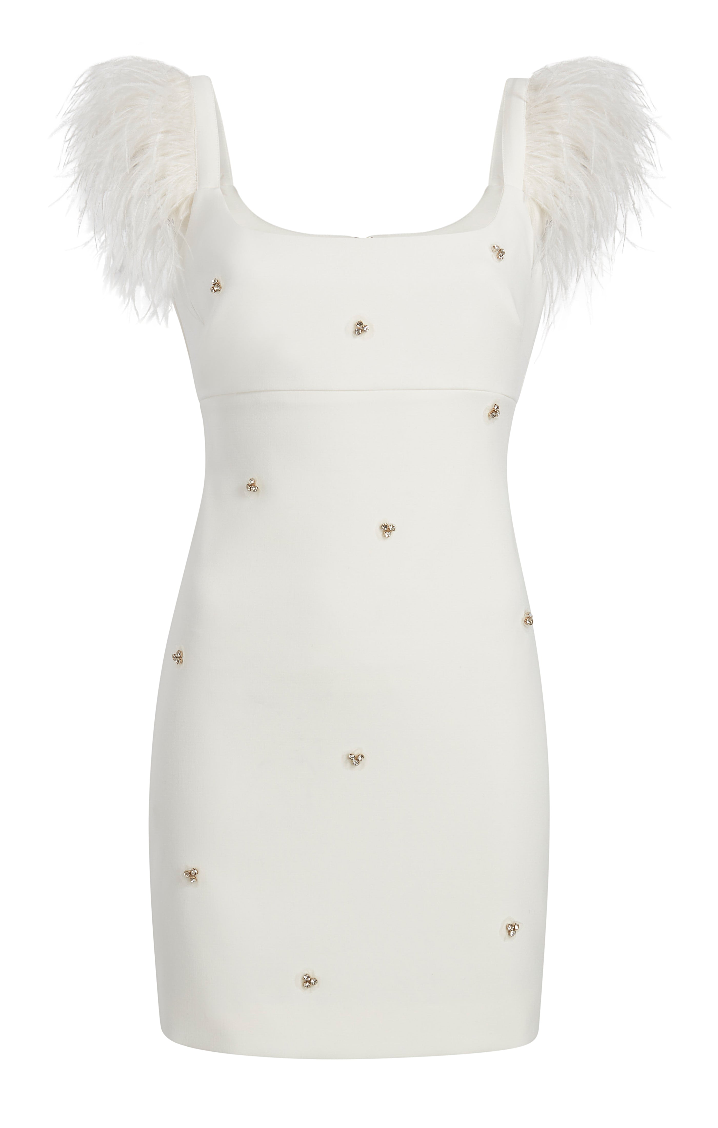 Likely Women's Cameron Beaded Mini Dress - White - Size 2 Likely Women's Cameron Beaded Mini Dress - White - Size 2