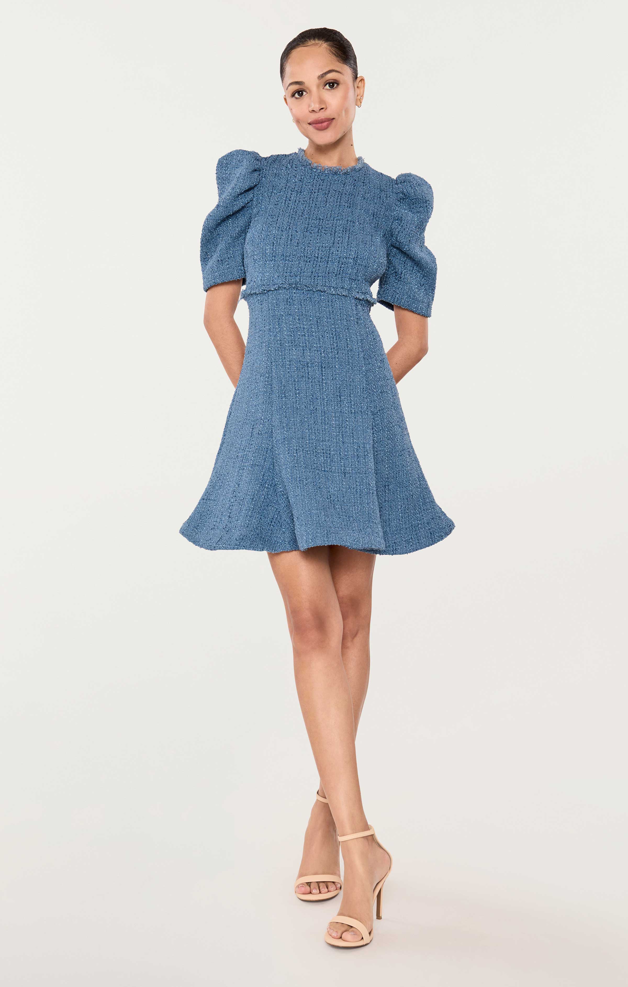 Tweed Alia Dress 8 / Quiet Harbor Tweed Alia Dress 8 / Quiet Harbor