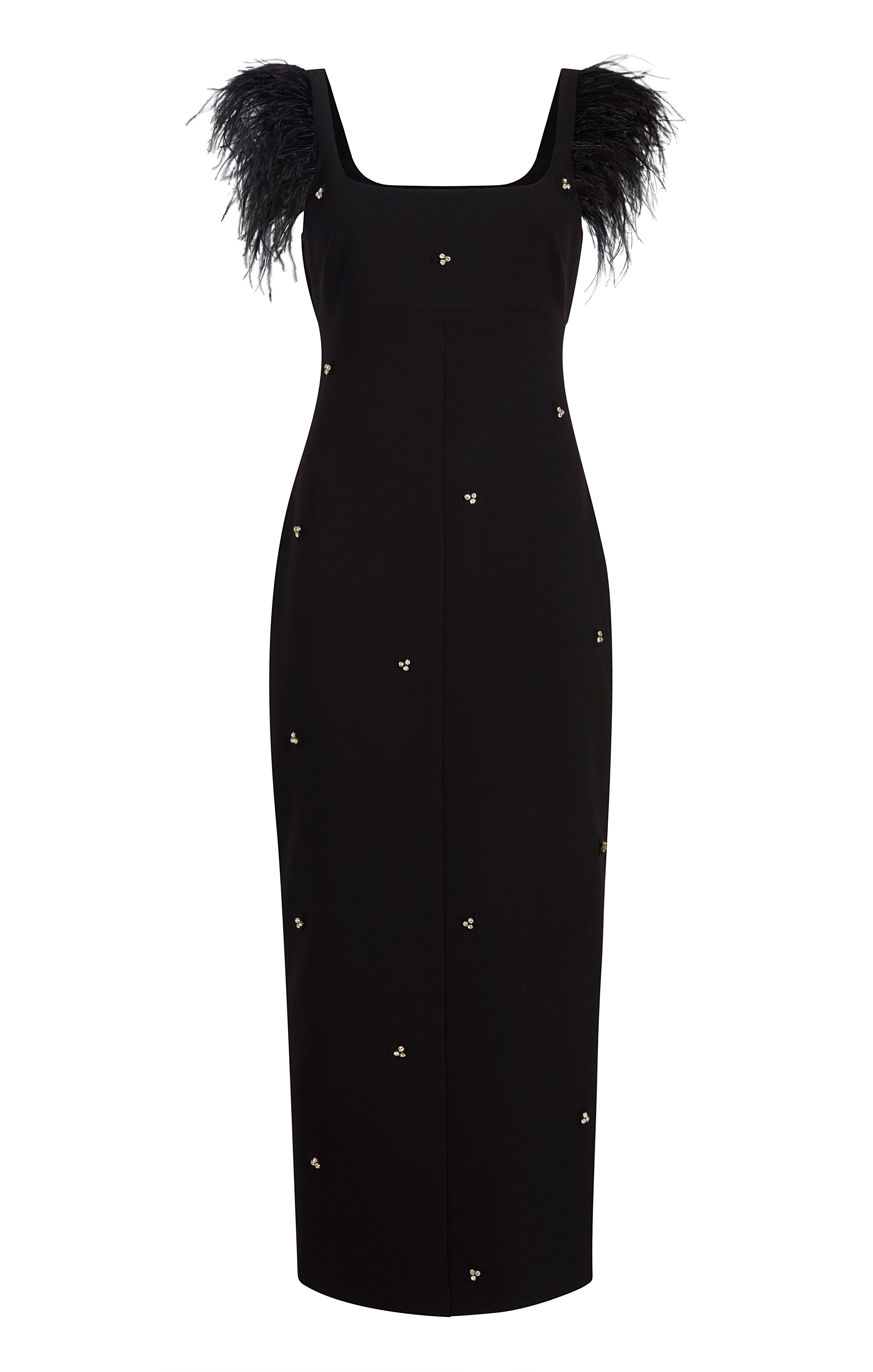 cameron midi dress in black likely LIKELY Cameron Dress