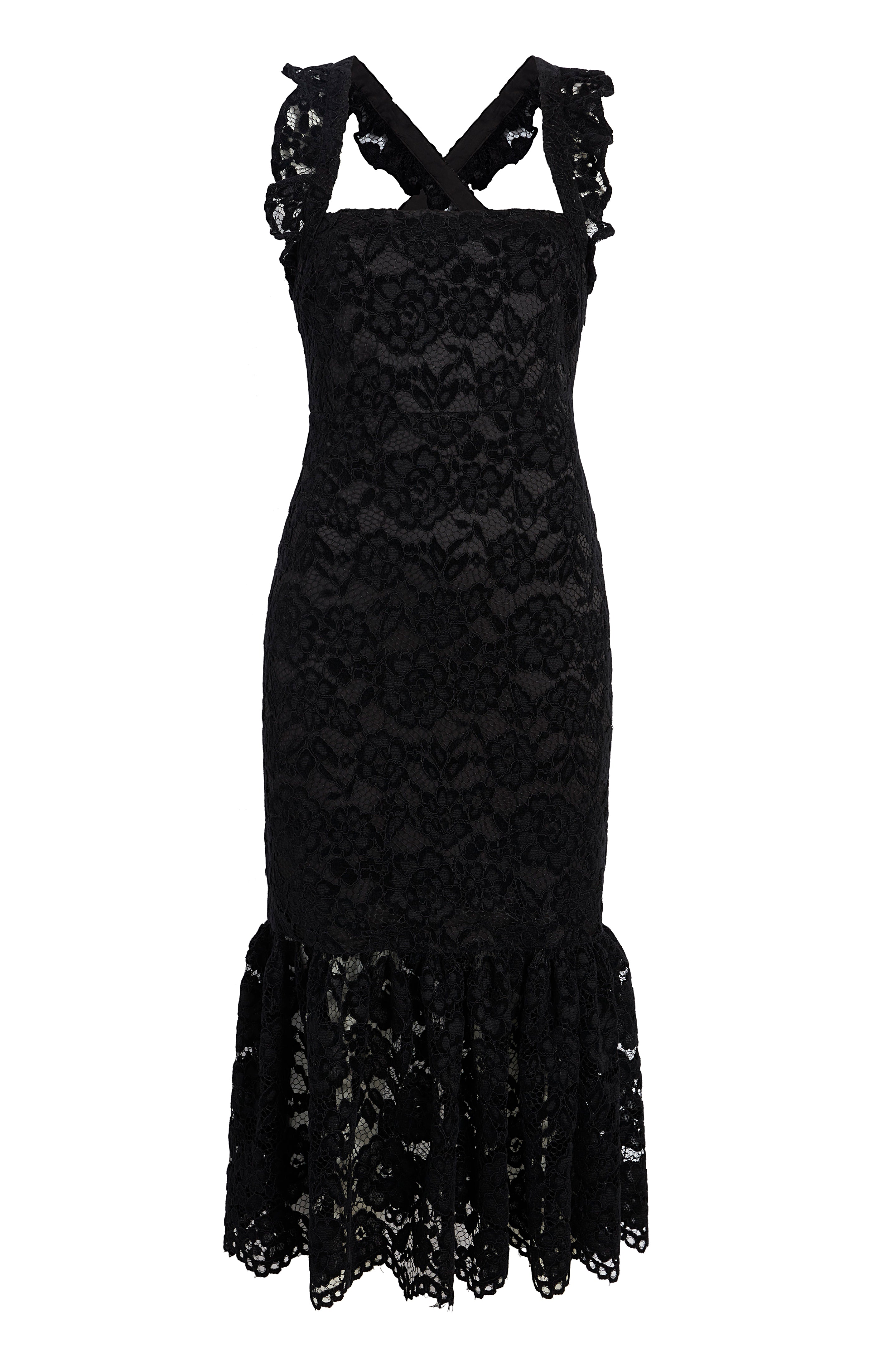Likely Hara Midi Dress, 8 / Black Likely Hara Midi Dress, 8 / Black