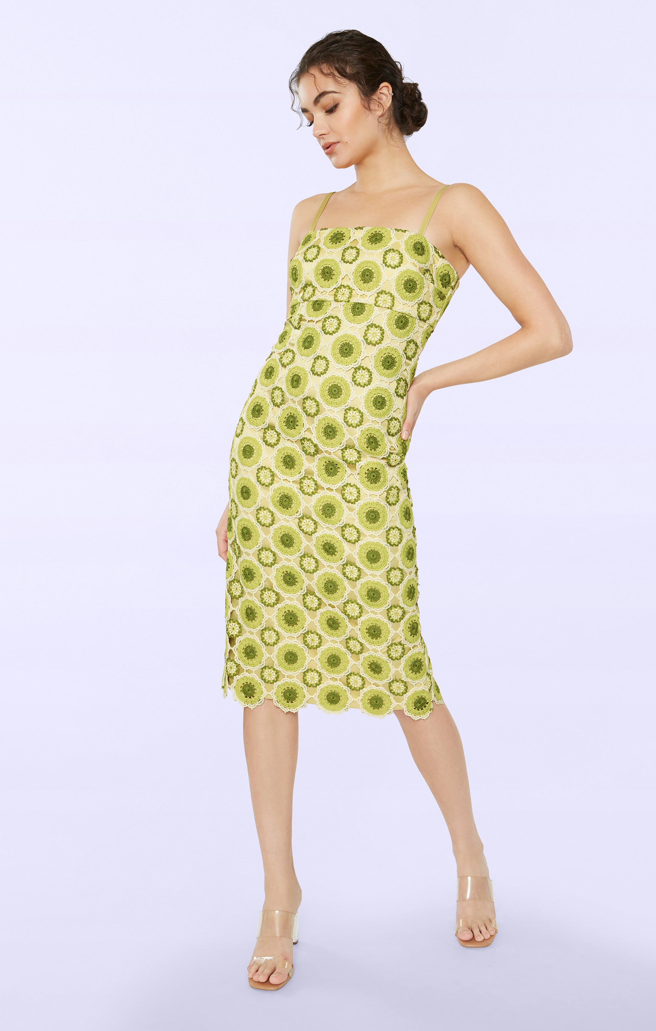 Likely Jenila Midi Dress, 10 / Green Likely Jenila Midi Dress, 10 / Green