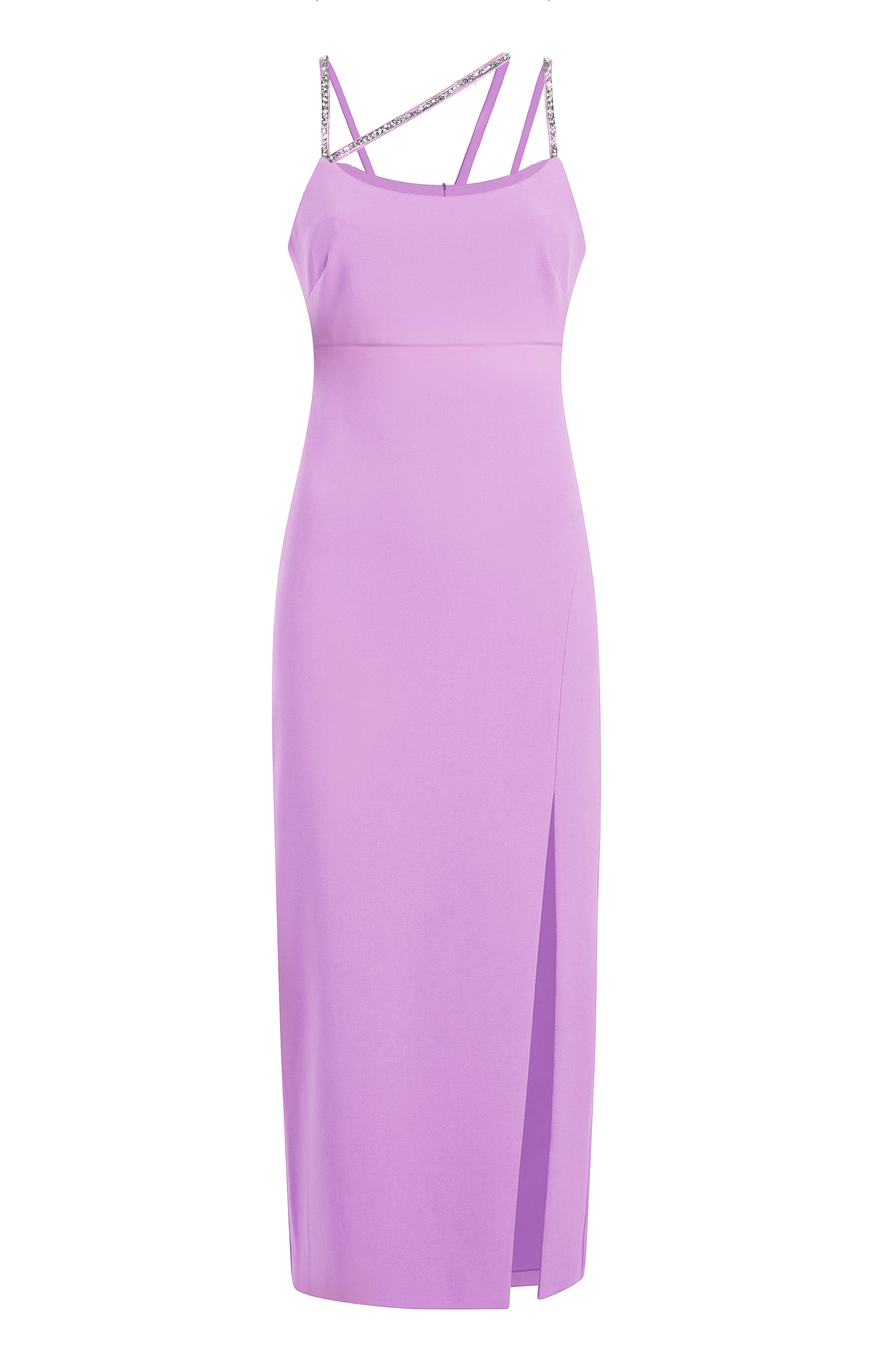 likely purple dress LIKELY Purple One Shoulder Asymmetrical Midi Dress Womens Size 6