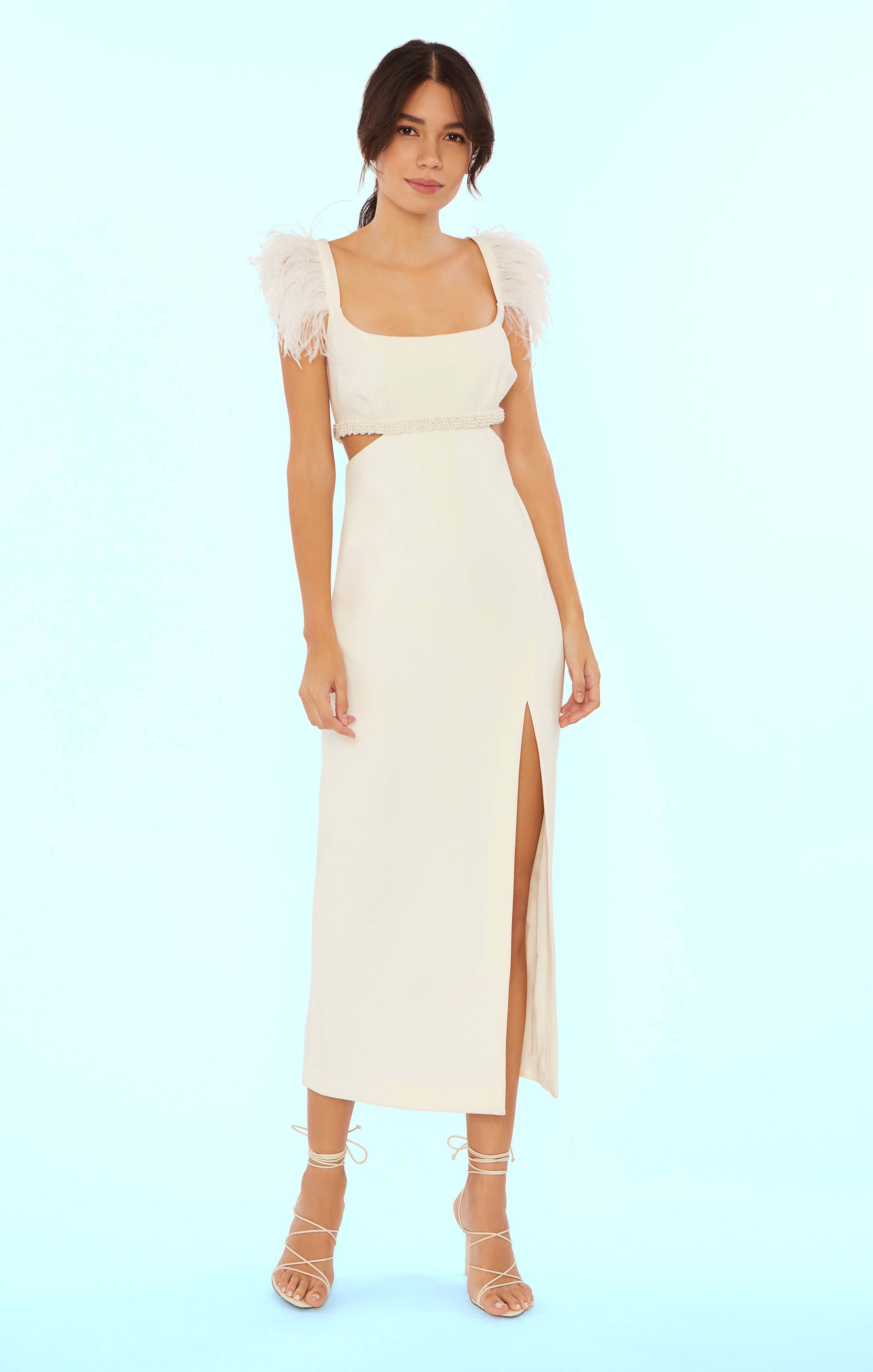 likely mini taliah dress Mini Taliah Dress 2 / White